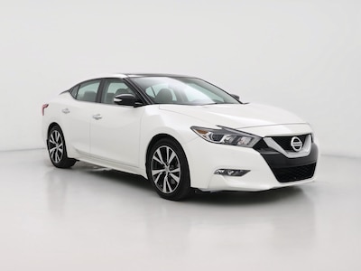 White 2016 Nissan Maxima SL