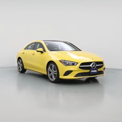 Yellow 2020 Mercedes-Benz CLA250