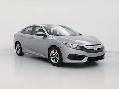 Silver 2016 Honda Civic LX