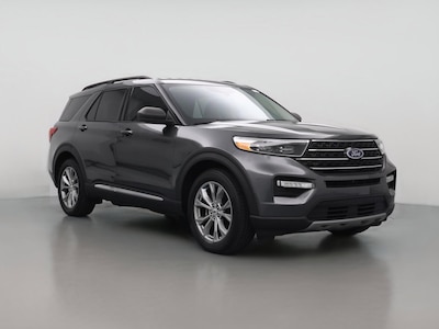 Gray 2020 Ford Explorer XLT