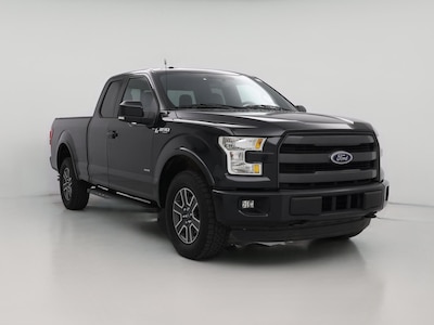 Black 2015 Ford F150 Lariat