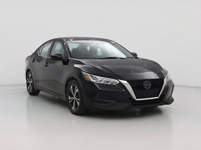 Black 2021 Nissan Sentra SV