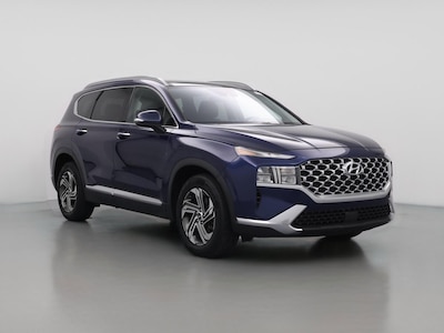 Blue 2021 Hyundai Santa Fe SEL