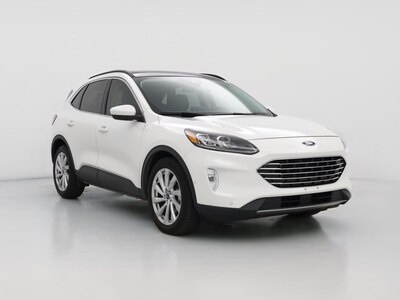 White 2021 Ford Escape Hybrid Titanium