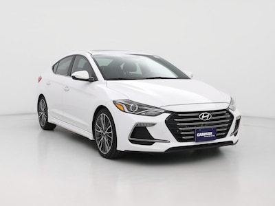 White 2018 Hyundai Elantra Sport