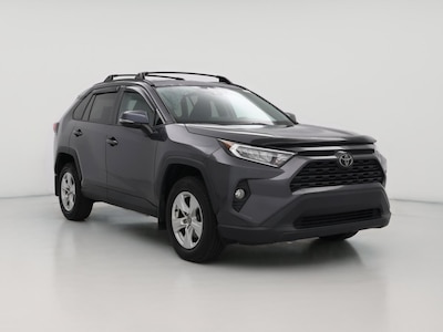 Gray 2021 Toyota RAV4 XLE