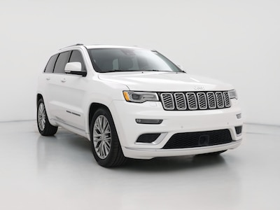 White 2017 Jeep Grand Cherokee Summit