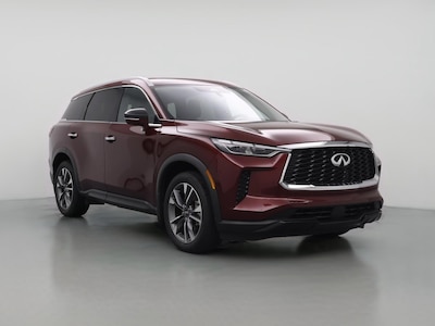 Red 2024 Infiniti QX60 Luxe