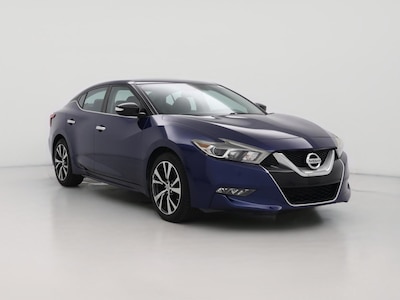 Blue 2016 Nissan Maxima SV
