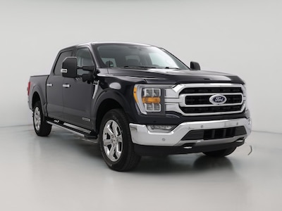 Blue 2021 Ford F150 XLT