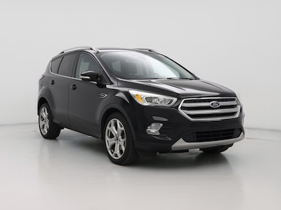 Black 2017 Ford Escape Titanium