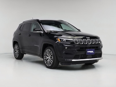 Black 2022 Jeep Compass Limited