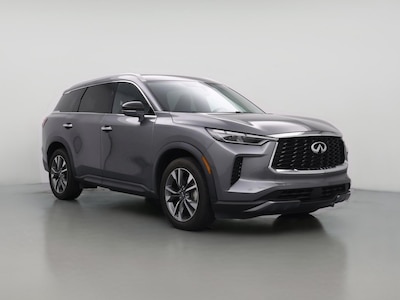 Gray 2022 Infiniti QX60 Luxe