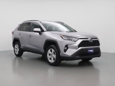 Silver 2021 Toyota RAV4 Hybrid XLE