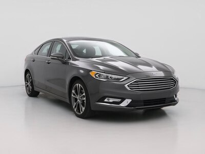 Gray 2017 Ford Fusion Titanium