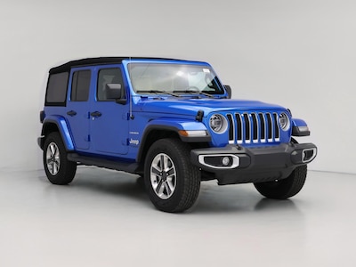 Blue 2022 Jeep Wrangler Unlimited Sahara
