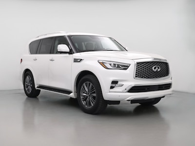 White 2022 Infiniti QX80 Luxe