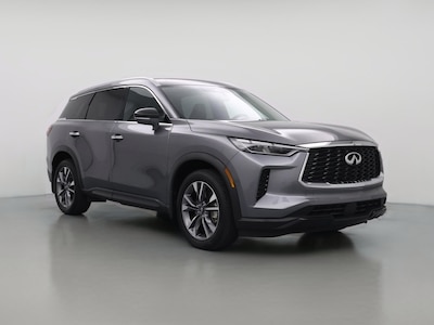 Gray 2024 Infiniti QX60 Luxe