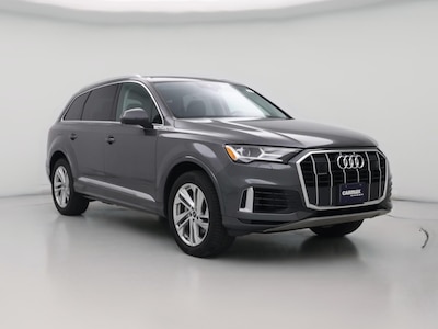 Gray 2022 Audi Q7 Premium Plus