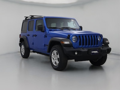 Blue 2021 Jeep Wrangler Unlimited Sport S