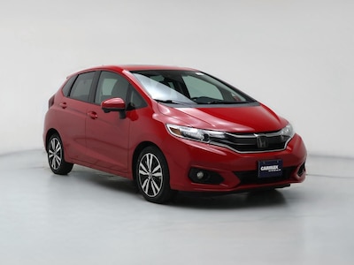 Red 2020 Honda Fit EX
