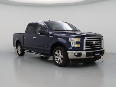 Blue 2017 Ford F150 XLT
