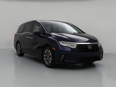 Blue 2021 Honda Odyssey EX-L