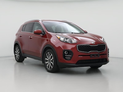 Red 2017 Kia Sportage EX