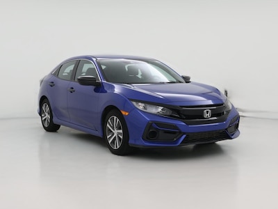 Blue 2020 Honda Civic LX