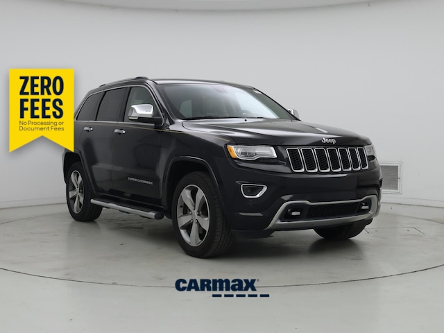 Black 2015 Jeep Grand Cherokee Overland SUV / Crossover 4X2 Automatic