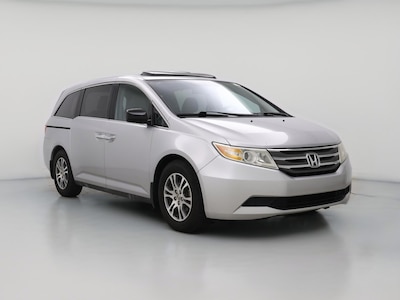 Silver 2013 Honda Odyssey EX-L