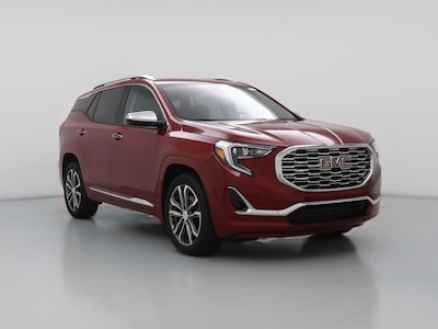 Red 2018 GMC Terrain Denali