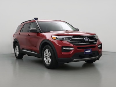 Red 2020 Ford Explorer XLT