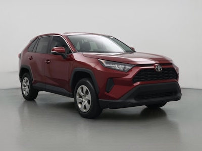 Red 2022 Toyota RAV4 LE