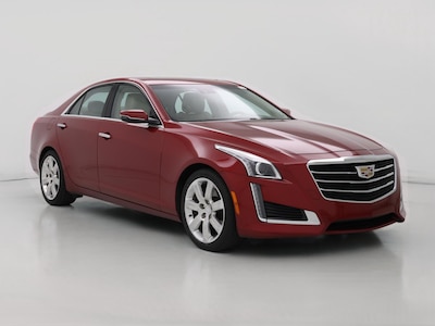 Red 2016 Cadillac CTS Luxury