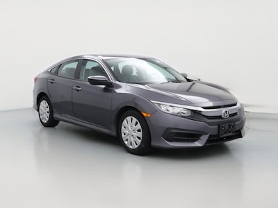 Gray 2016 Honda Civic LX