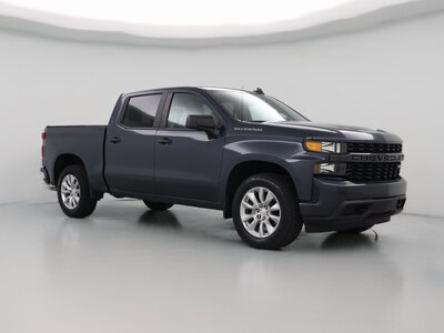 Gray 2022 Chevrolet Silverado 1500 LTD Custom