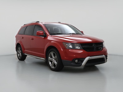 Red 2016 Dodge Journey Crossroad