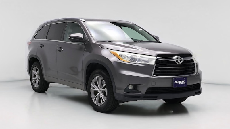 2014 Toyota Highlander XLE Hero Image