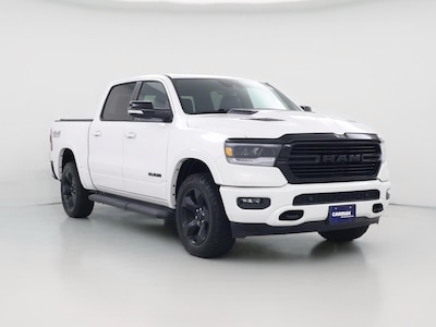 White 2021 Ram 1500 Laramie