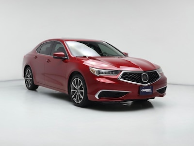 Red 2020 Acura TLX