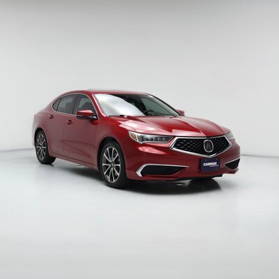Red 2020 Acura TLX