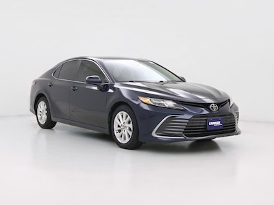 Blue 2021 Toyota Camry LE