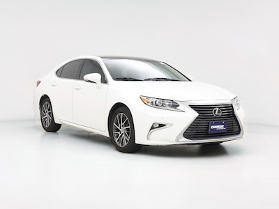 White 2017 Lexus ES 350