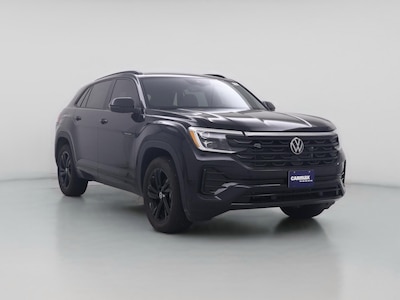 Black 2025 Volkswagen Atlas Cross Sport SEL R-Line Black