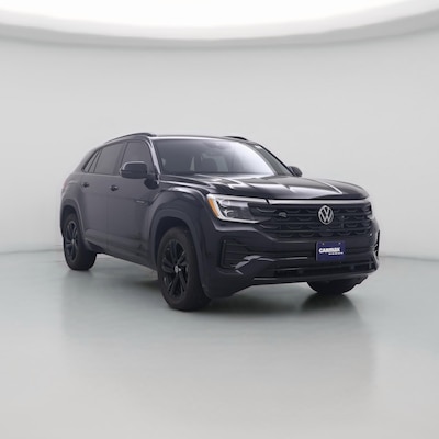 Black 2025 Volkswagen Atlas Cross Sport SEL R-Line Black