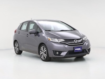 Gray 2015 Honda Fit EX-L