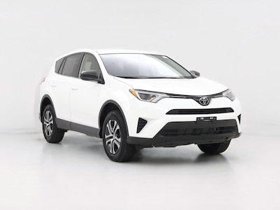 White 2018 Toyota RAV4 LE