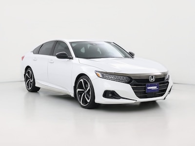 White 2022 Honda Accord Sport