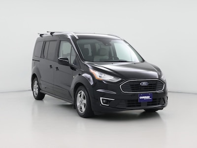 Black 2019 Ford Transit Connect Titanium